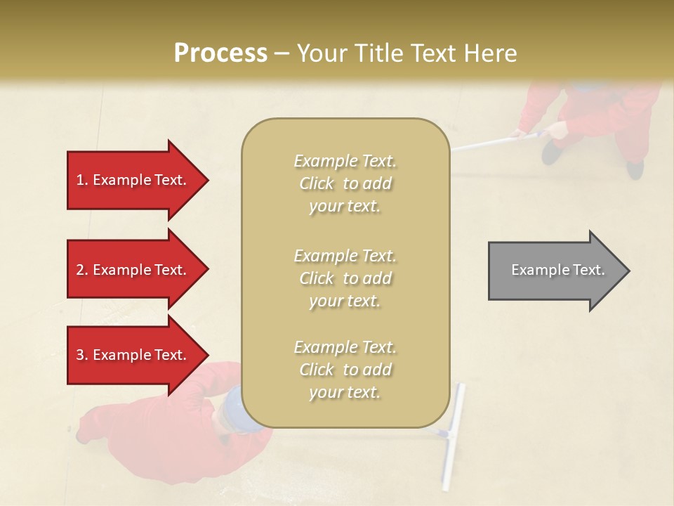 Together Wet Floor PowerPoint Template