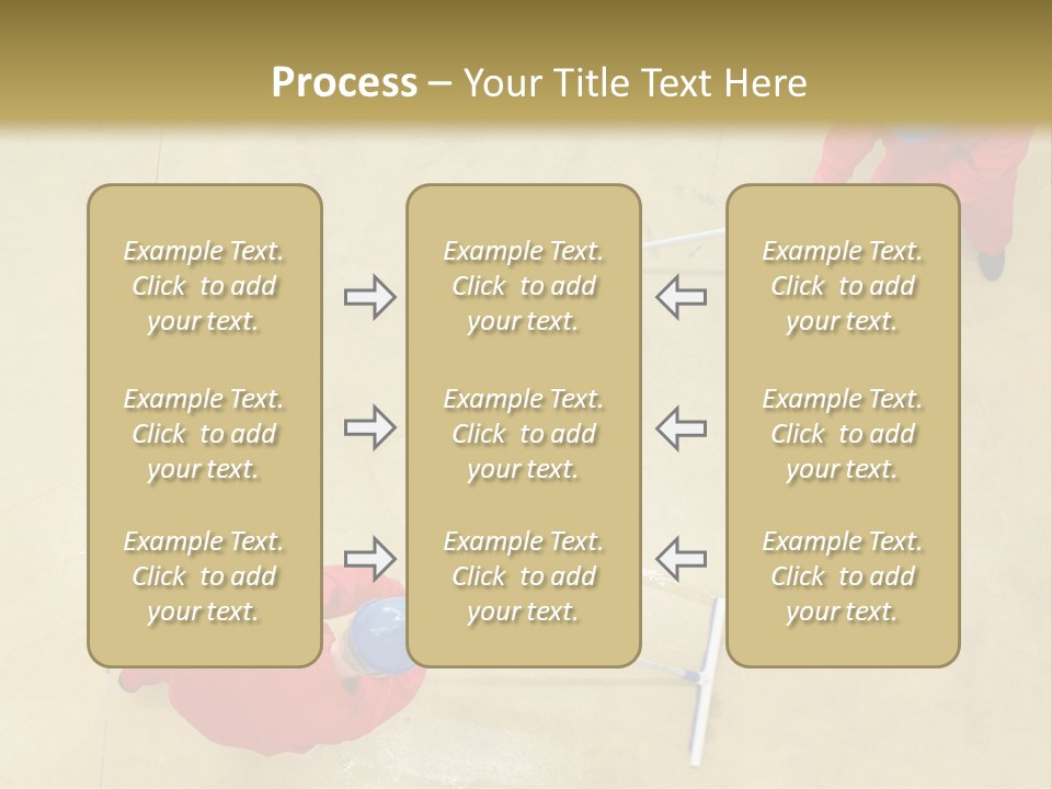 Together Wet Floor PowerPoint Template