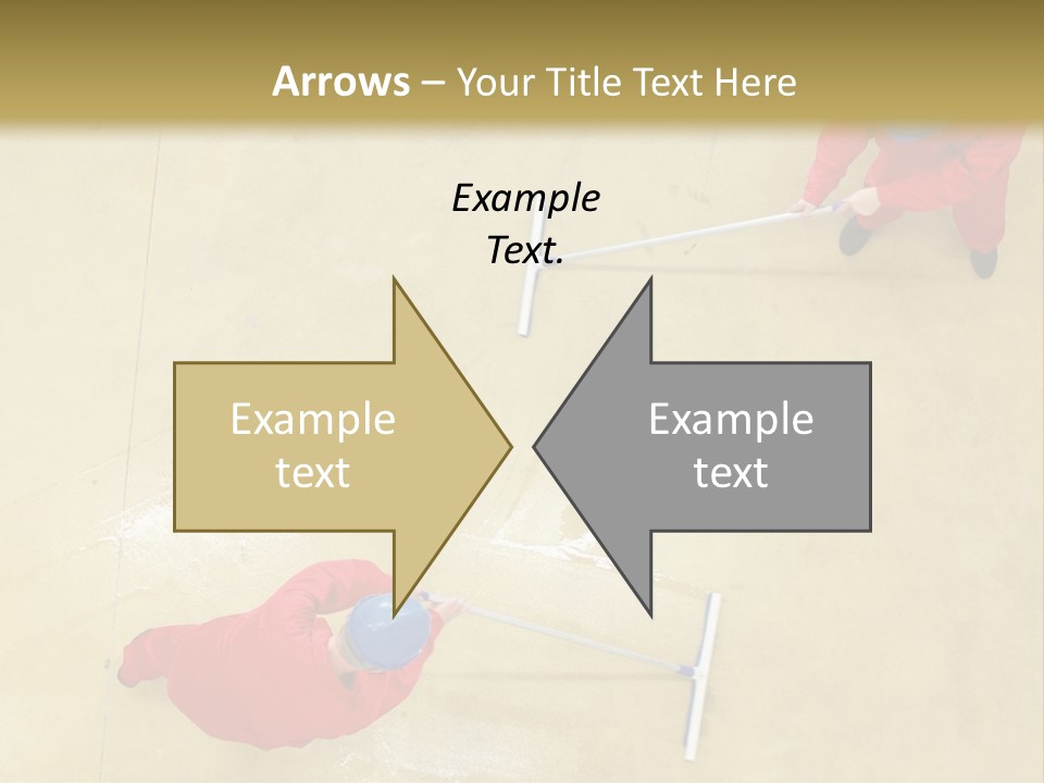 Together Wet Floor PowerPoint Template