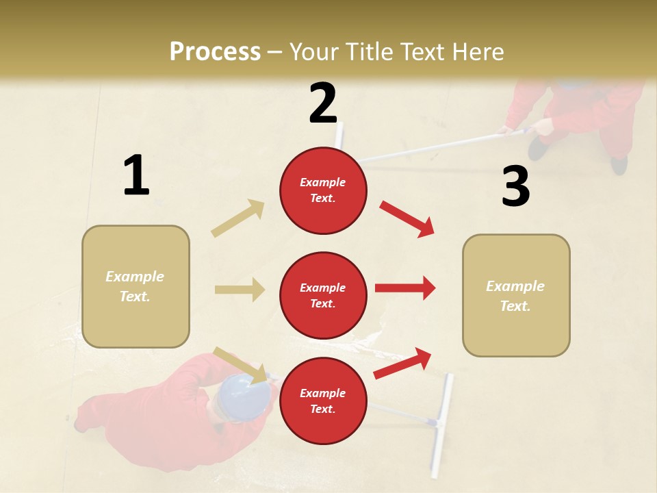 Together Wet Floor PowerPoint Template
