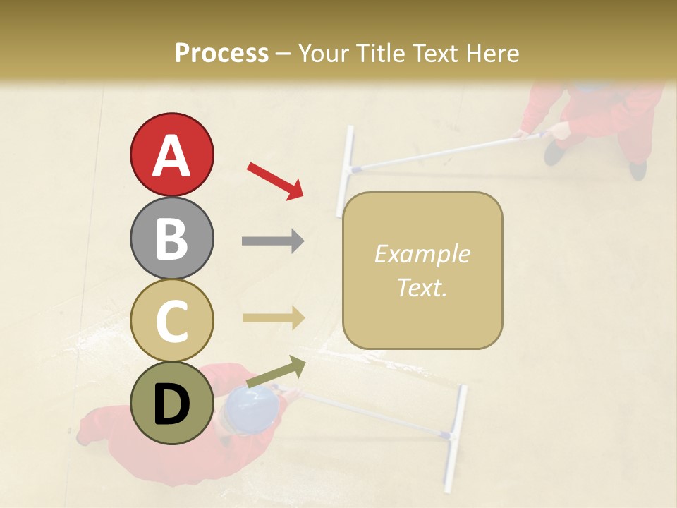 Together Wet Floor PowerPoint Template