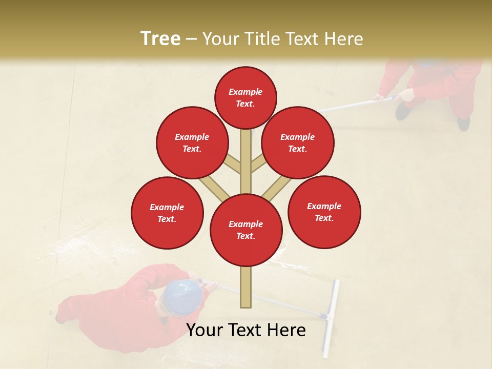 Together Wet Floor PowerPoint Template