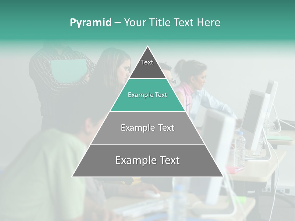 Class Monitor Network PowerPoint Template