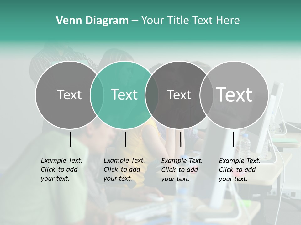 Class Monitor Network PowerPoint Template