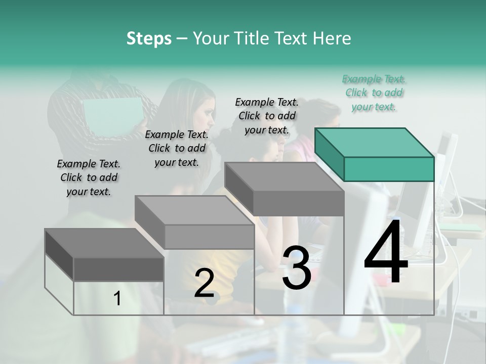 Class Monitor Network PowerPoint Template