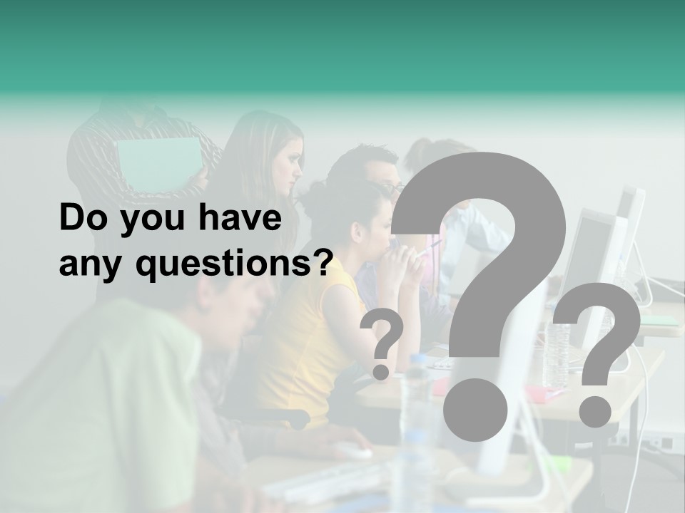 Class Monitor Network PowerPoint Template