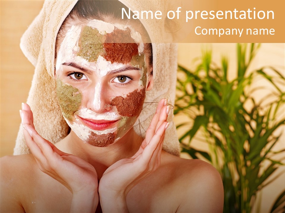 Tree Body Antiaging PowerPoint Template