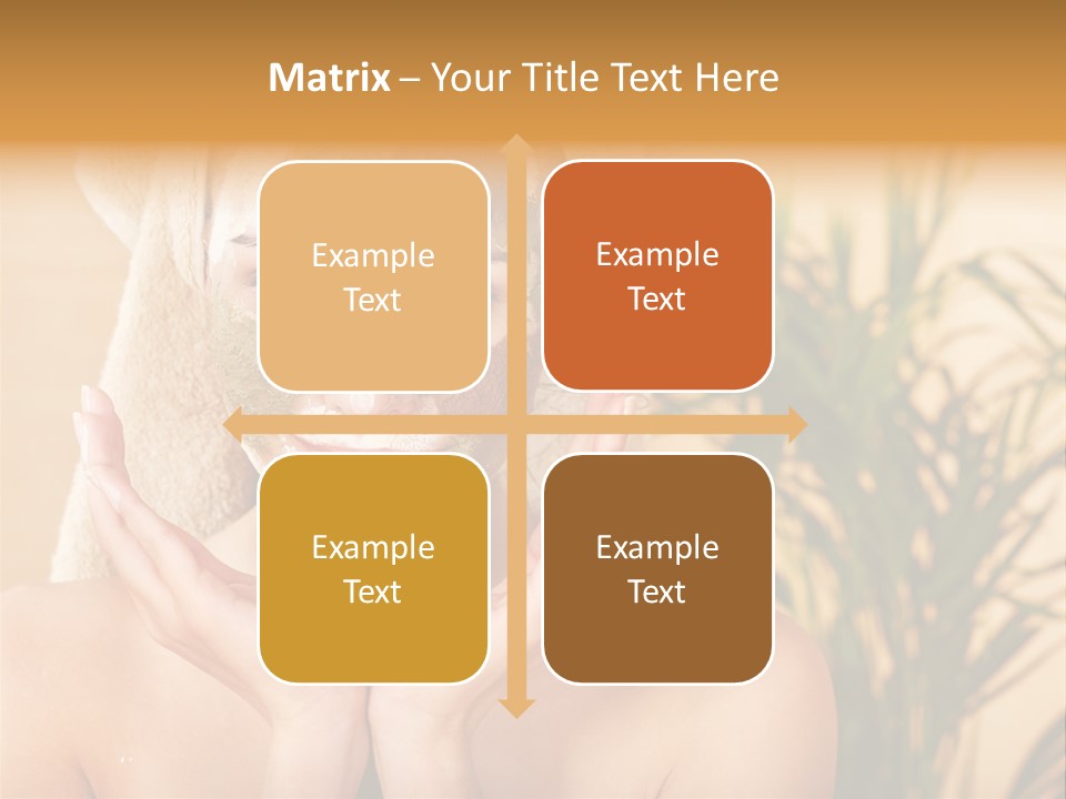 Tree Body Antiaging PowerPoint Template