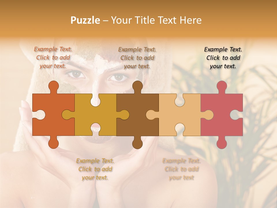 Tree Body Antiaging PowerPoint Template