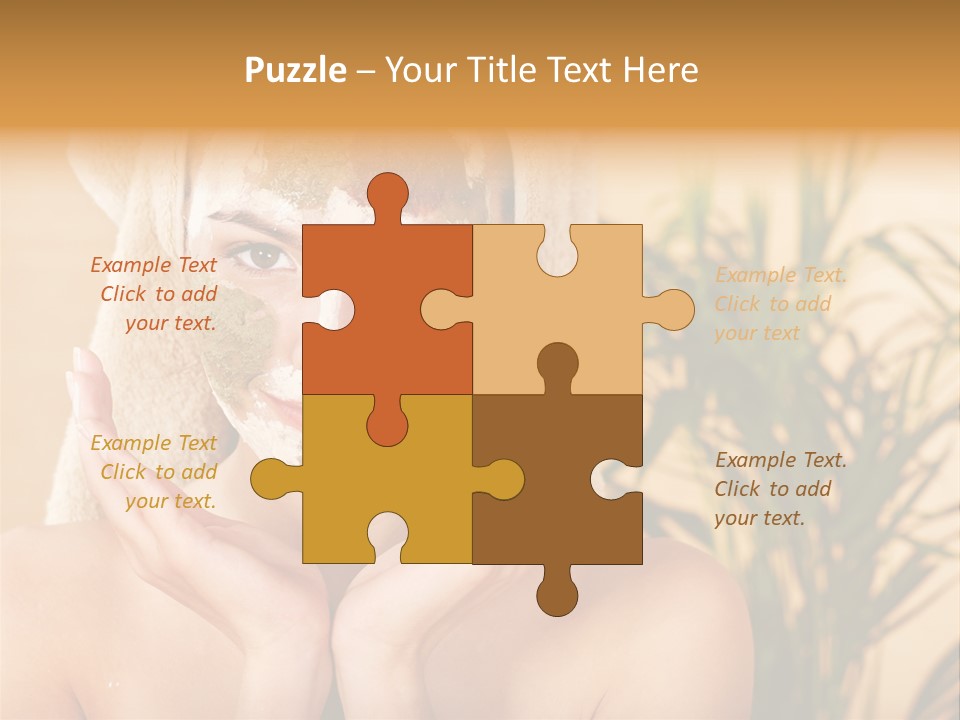 Tree Body Antiaging PowerPoint Template