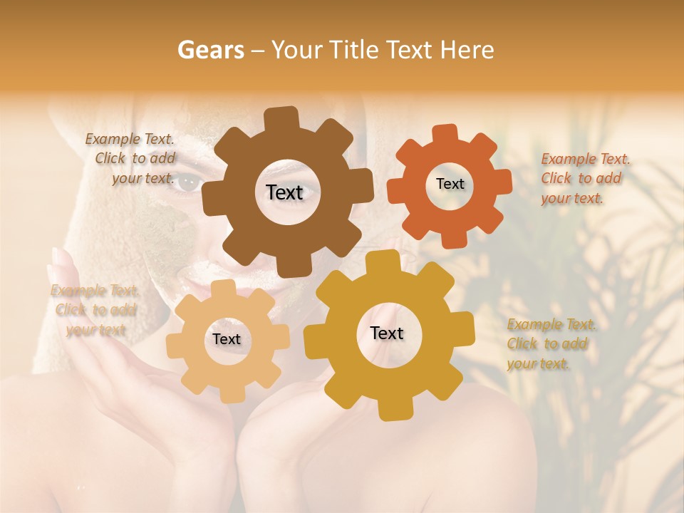 Tree Body Antiaging PowerPoint Template