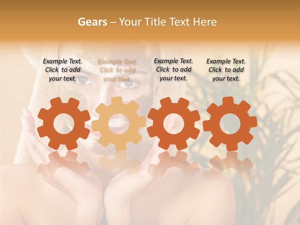 Tree Body Antiaging PowerPoint Template