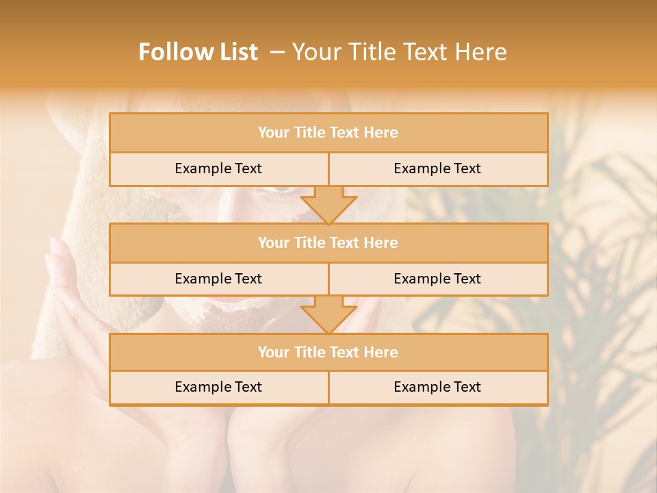 Tree Body Antiaging PowerPoint Template