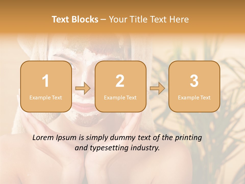 Tree Body Antiaging PowerPoint Template