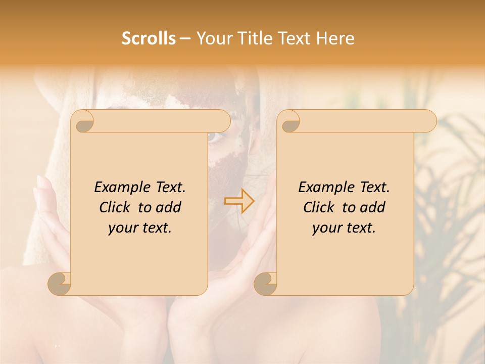 Tree Body Antiaging PowerPoint Template