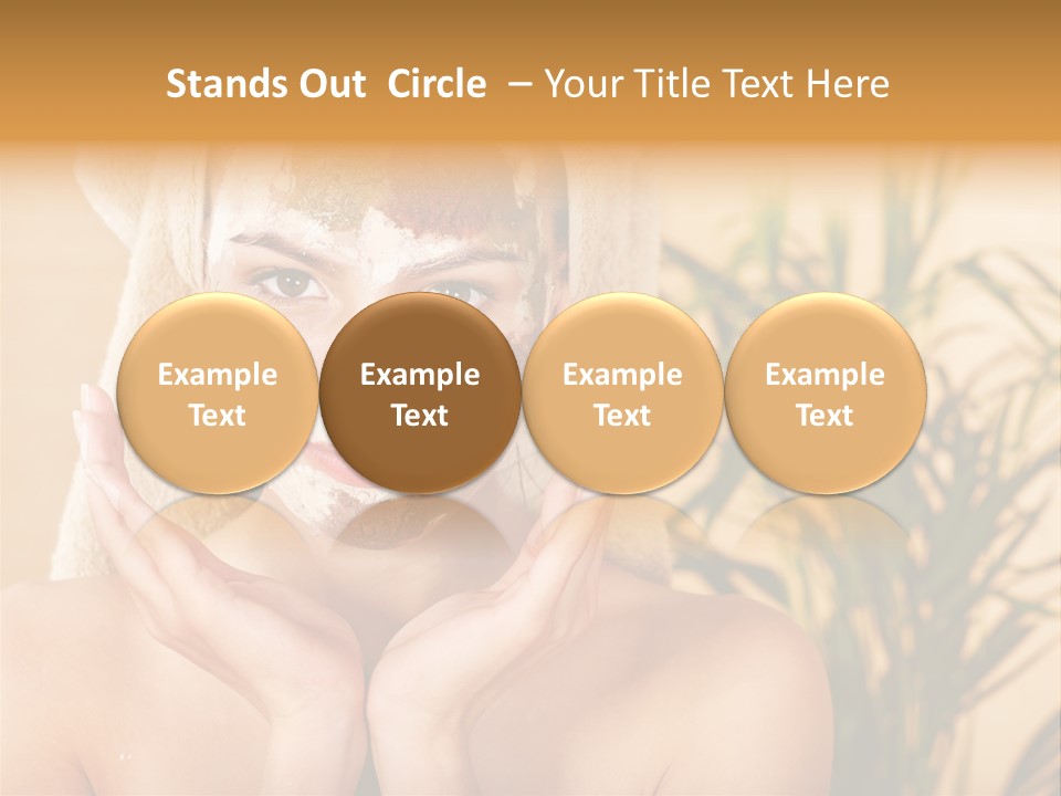 Tree Body Antiaging PowerPoint Template