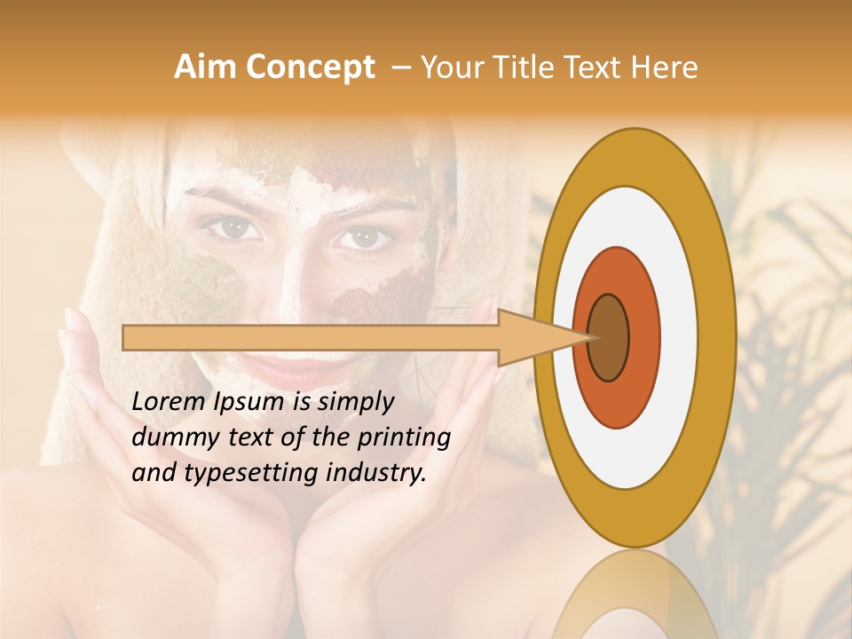 Tree Body Antiaging PowerPoint Template