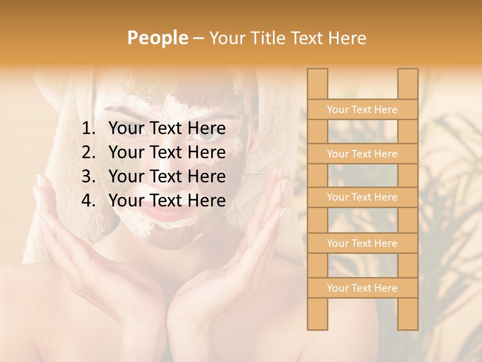 Tree Body Antiaging PowerPoint Template