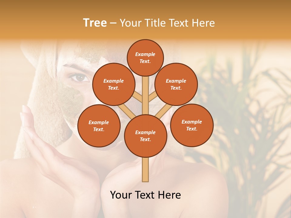 Tree Body Antiaging PowerPoint Template