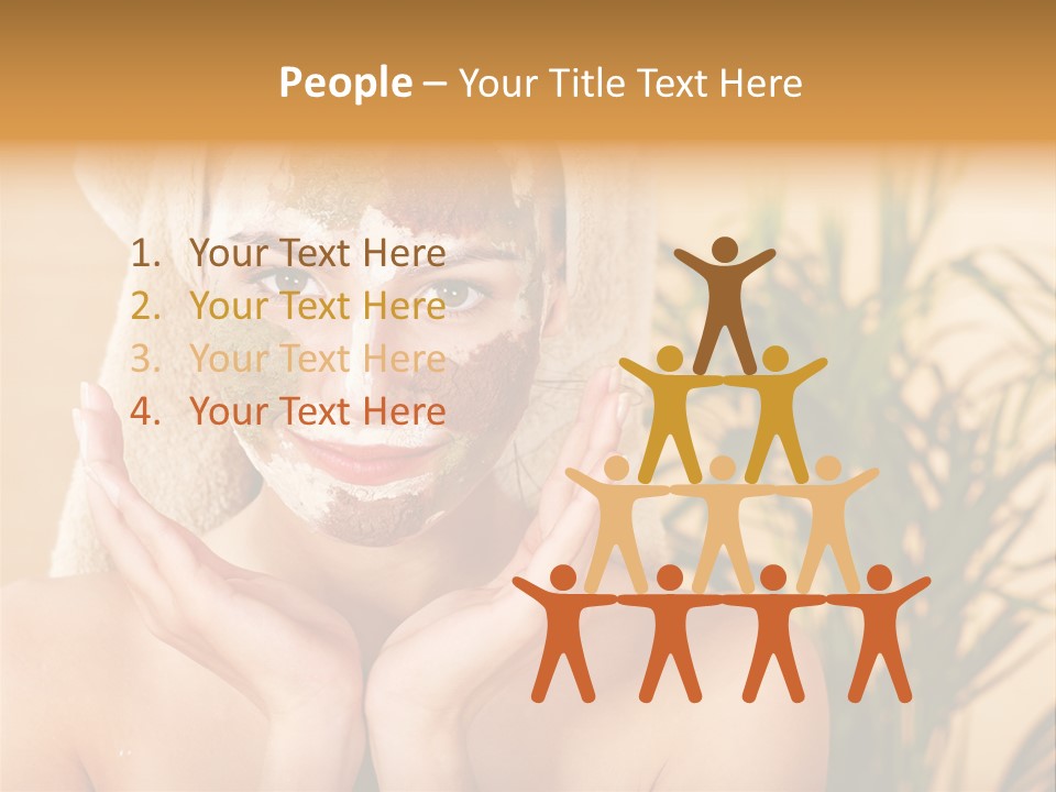 Tree Body Antiaging PowerPoint Template