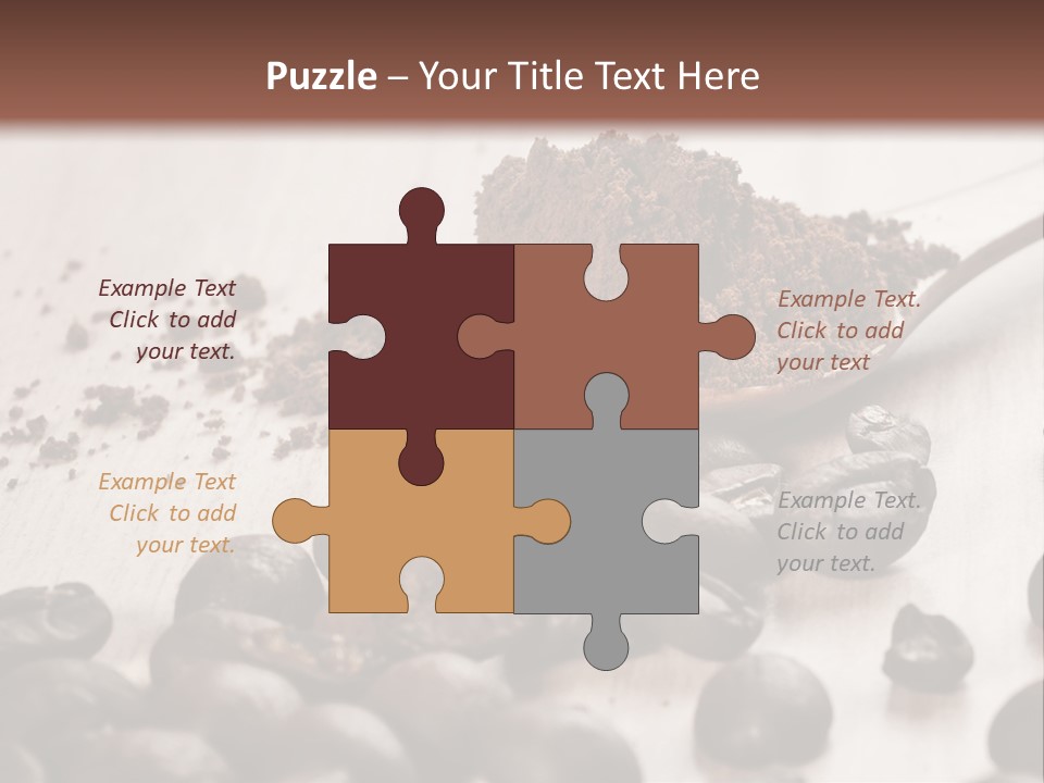 Snack Eating Brown PowerPoint Template