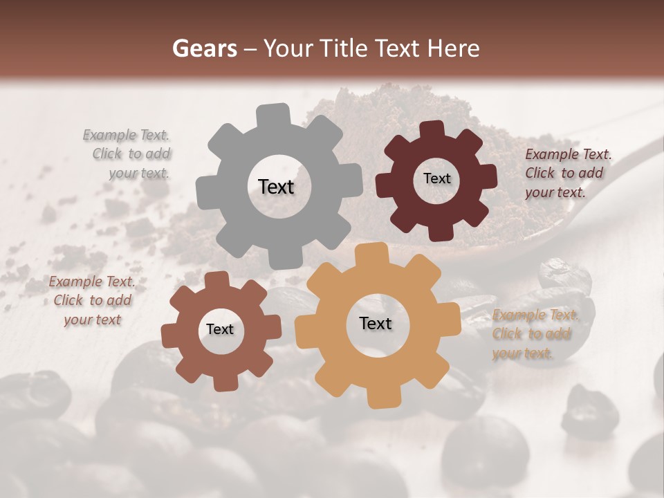 Snack Eating Brown PowerPoint Template