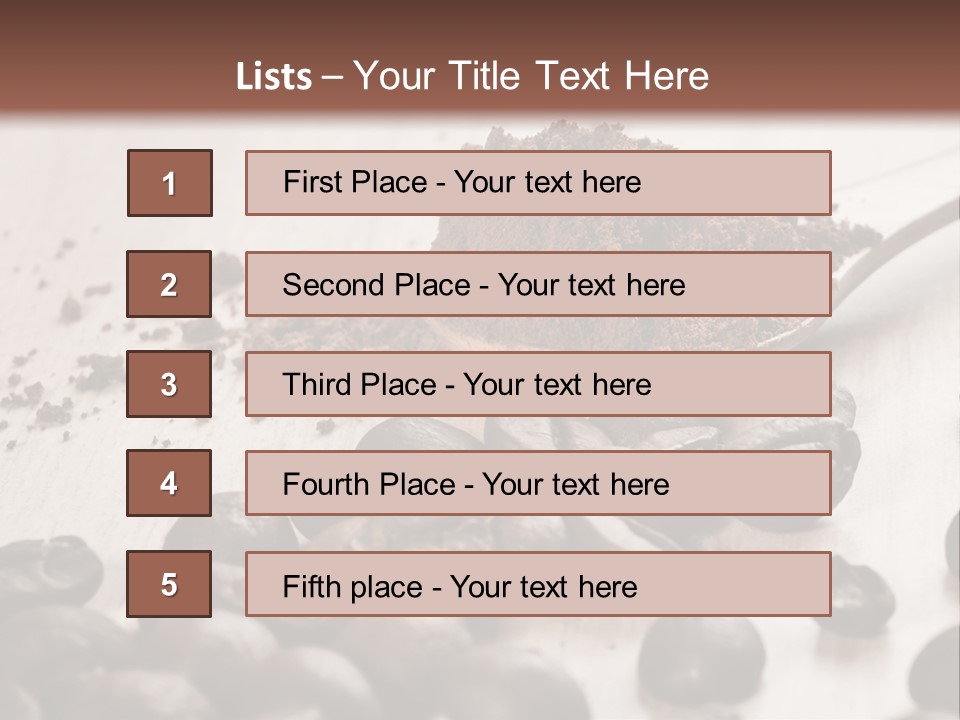 Snack Eating Brown PowerPoint Template