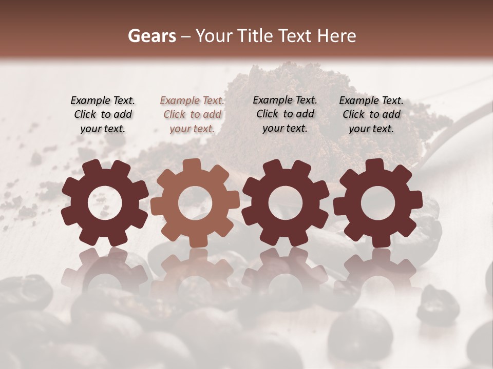 Snack Eating Brown PowerPoint Template