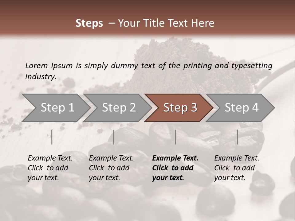 Snack Eating Brown PowerPoint Template