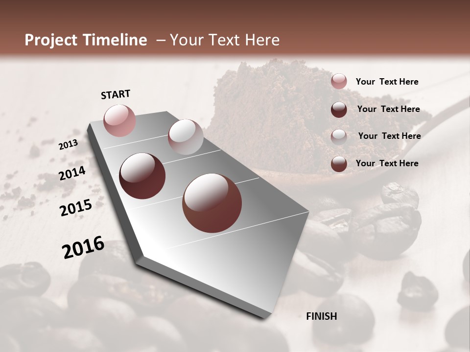 Snack Eating Brown PowerPoint Template