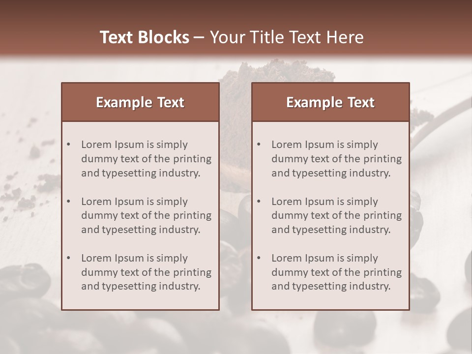 Snack Eating Brown PowerPoint Template