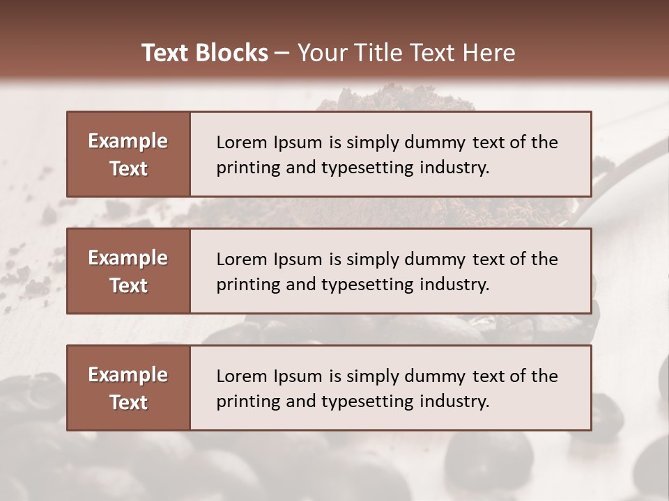 Snack Eating Brown PowerPoint Template