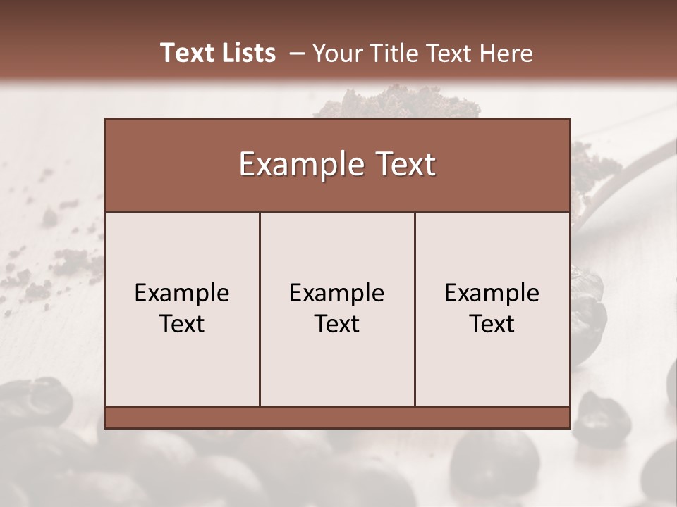 Snack Eating Brown PowerPoint Template