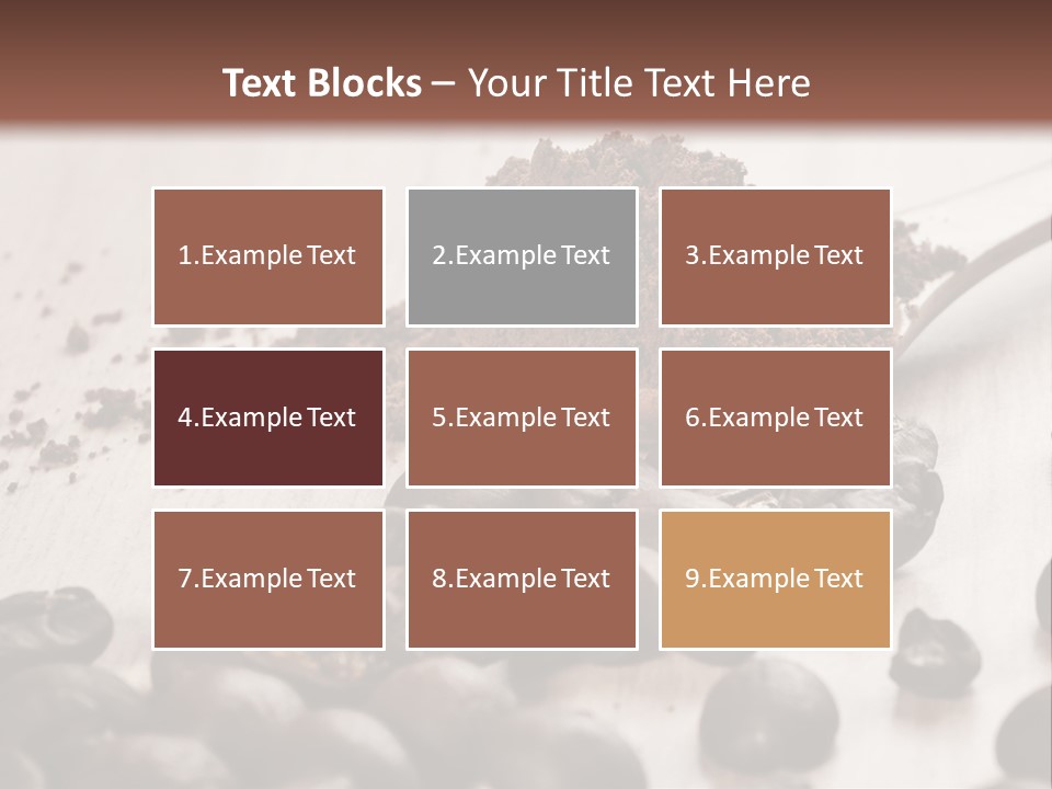 Snack Eating Brown PowerPoint Template