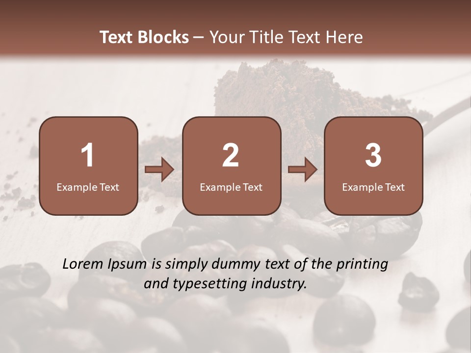Snack Eating Brown PowerPoint Template