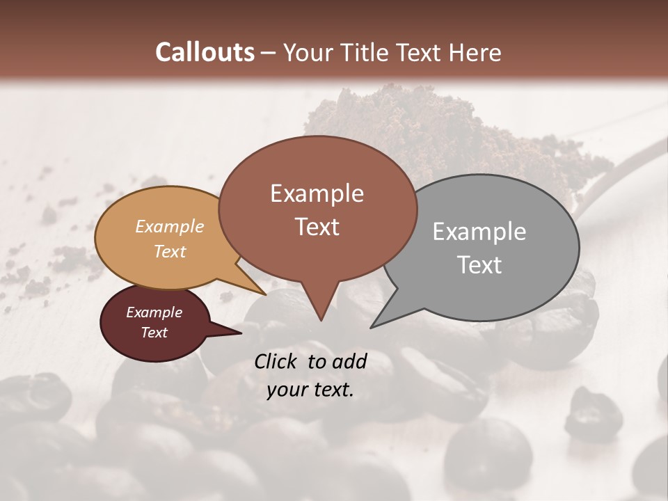 Snack Eating Brown PowerPoint Template