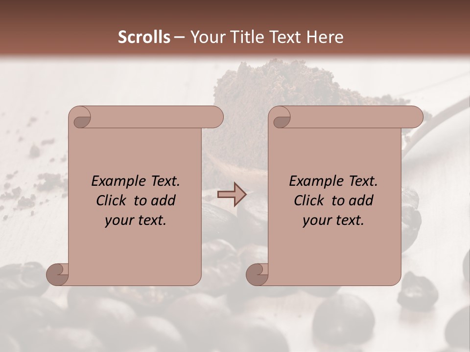 Snack Eating Brown PowerPoint Template