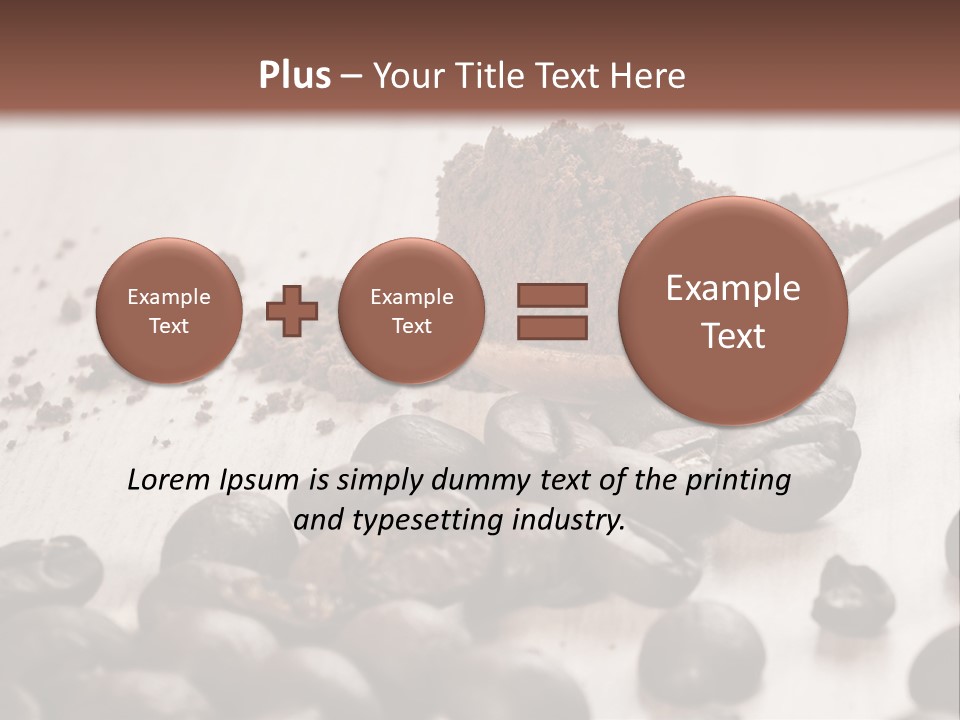 Snack Eating Brown PowerPoint Template