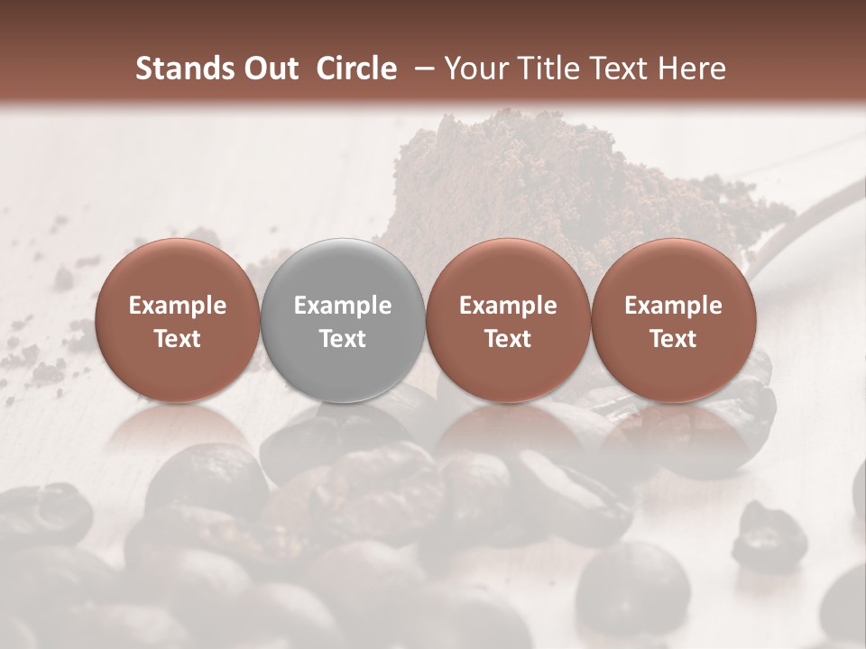 Snack Eating Brown PowerPoint Template