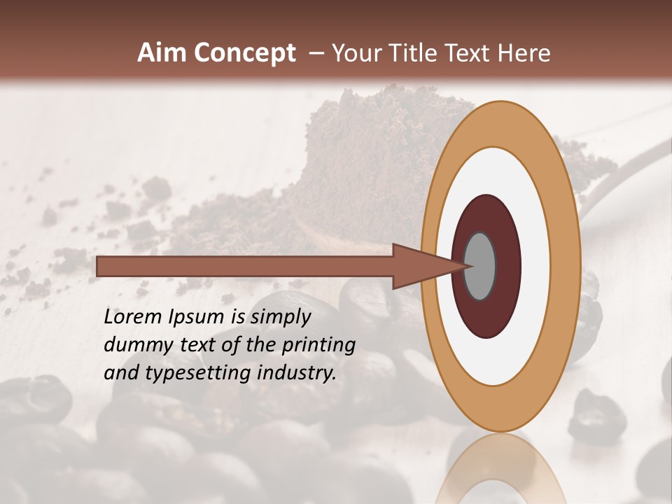 Snack Eating Brown PowerPoint Template