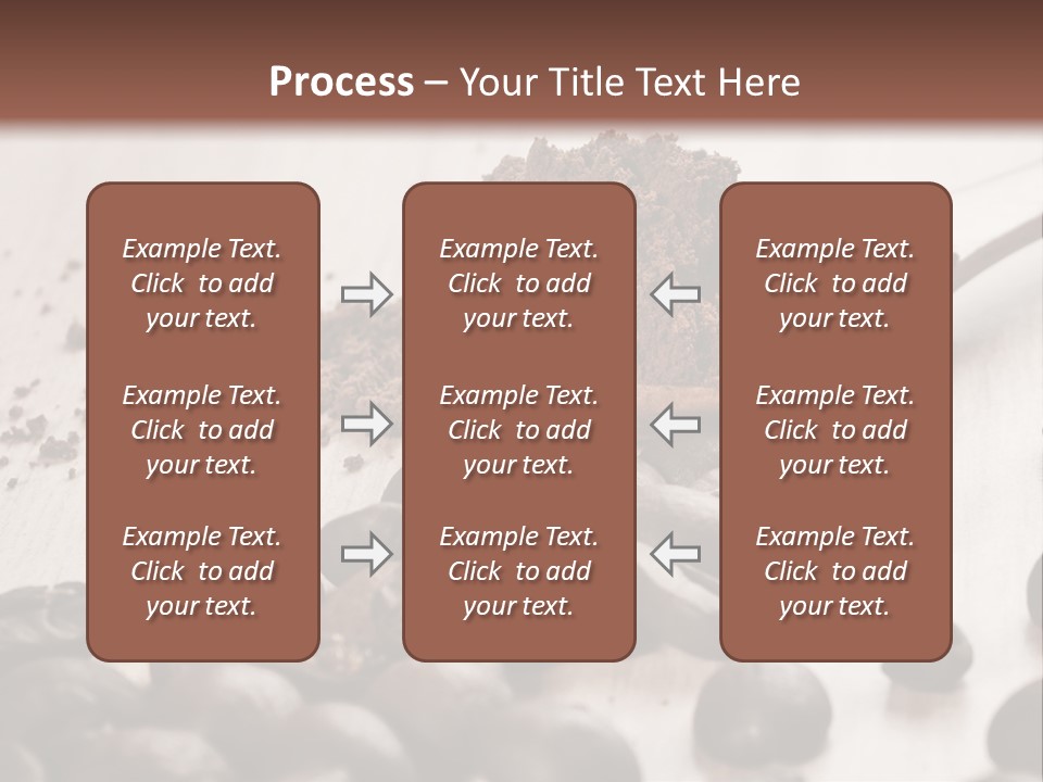 Snack Eating Brown PowerPoint Template