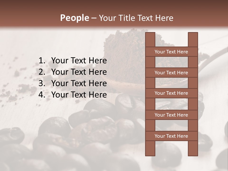Snack Eating Brown PowerPoint Template