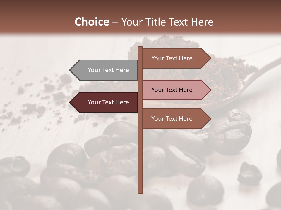 Snack Eating Brown PowerPoint Template