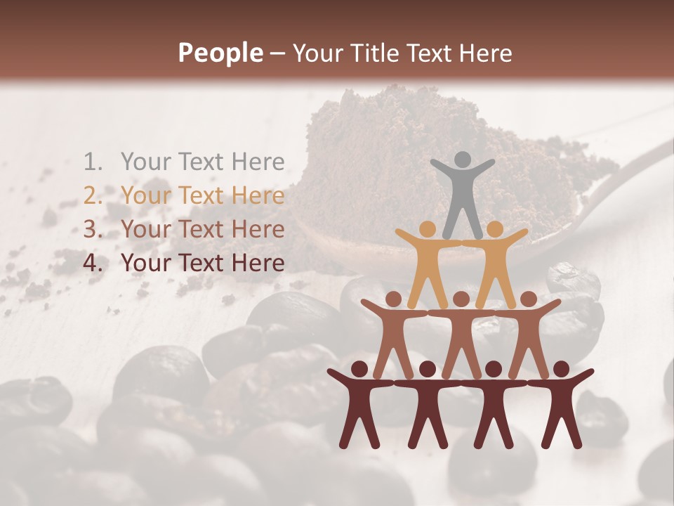 Snack Eating Brown PowerPoint Template