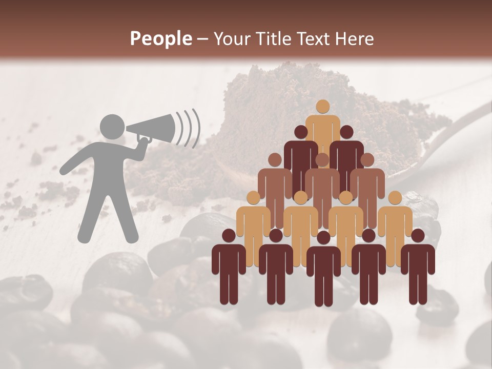 Snack Eating Brown PowerPoint Template