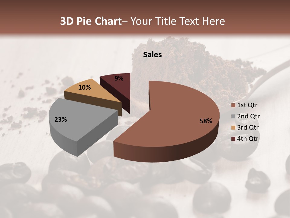 Snack Eating Brown PowerPoint Template