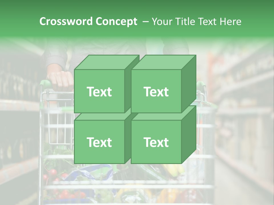 Vegetable Style Clothing PowerPoint Template
