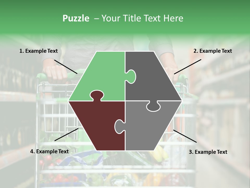 Vegetable Style Clothing PowerPoint Template