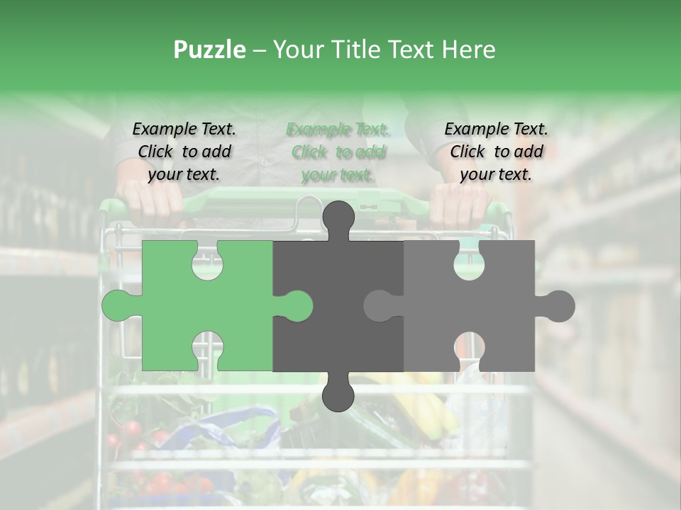 Vegetable Style Clothing PowerPoint Template