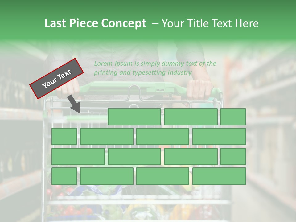 Vegetable Style Clothing PowerPoint Template